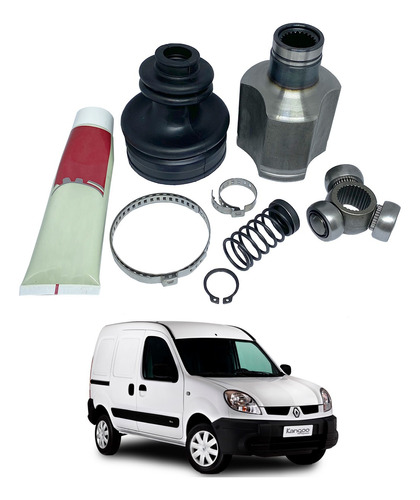 Tulipa + Trizeta Renault Kangoo 1.6 2005/.. 23x30 L. Direito