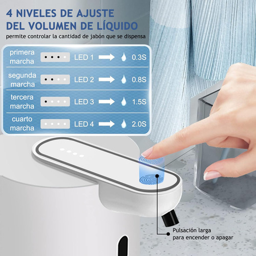 Dispensador De Jabon Automático, Despachador De Jabon