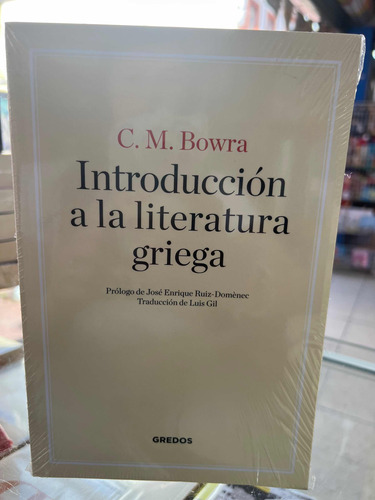 Introducción A La Literatura Griega