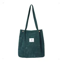 Comprar Carteras Mujer Tote Bag Tela Bolso Porta Celular Urbano Color Azul Petróleo Diseño De La Tela Liso