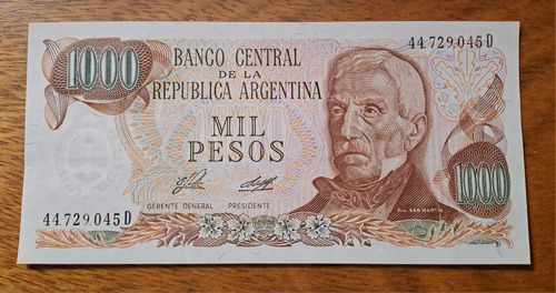 Bottero N 2446a Billete 1000 Pesos Sin Ley. Sc