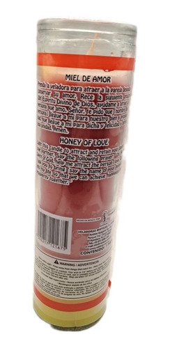 Veladora Aromática Miel De Amor Ritualizada