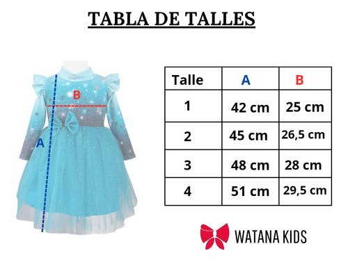 Disfraz Elsa De Frozzen Vestido Bebe Manga Larga Tutu Gliter Azul Claro 1