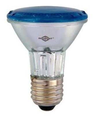 Lampada Halopar 20 50w X 220v E27 Azul 7286 Brasfort