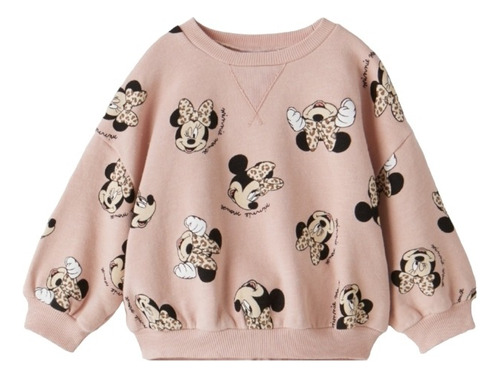 Polerón Minnie Oversize Zara 4/5 Años  