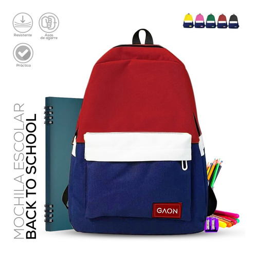 Mochila Escolar Laptop Backpack Juvenil Para Hombre Y Mujer