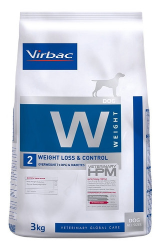 Virbac HPM Perros W2 Weight Loss & Control 3 Kg
