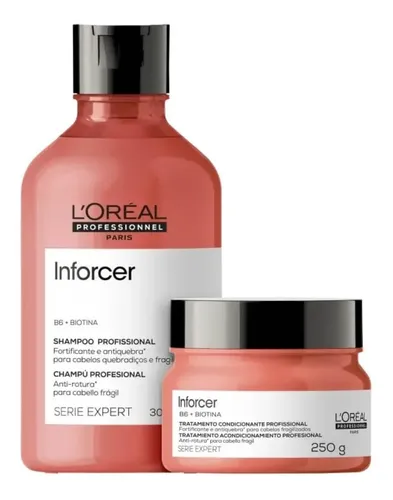 L&amp;quotoréal Professionnel Inforcer Kit Shampoo + Máscara 250ml