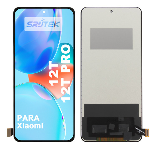 Tela Display Frontal Para Xiaomi Mi 12t/12t Pro Incell