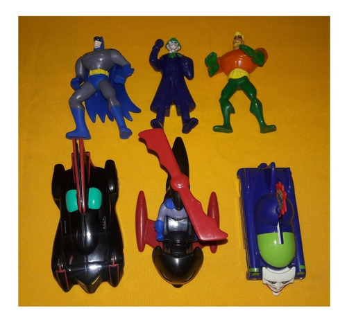 Batman El Valiente 6 Juguetes Mcdonalds | MercadoLibre