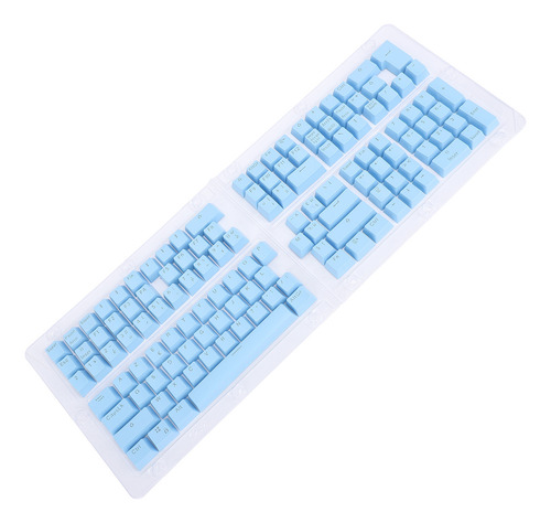 Teclas De Teclado Francés Azules 132 Teclas Mecánicas Minima
