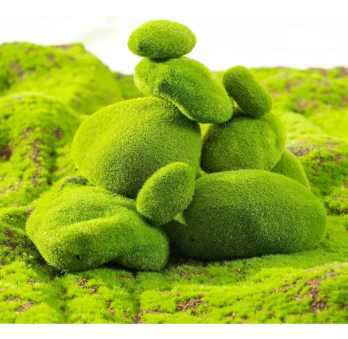 40macetas Plantas Artificiales Barro Decoración Bonsai Verde