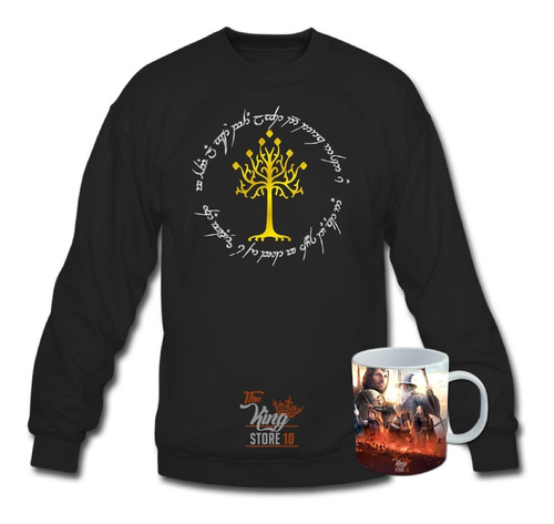 Poleron, Polo, Señor De Los Anillos, Minas Tirith, Xxl, +taza