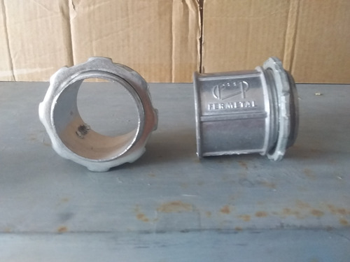 Conector Emt 1 1/2'' Acero Galv. Conduit. Fermetal Pack× 130