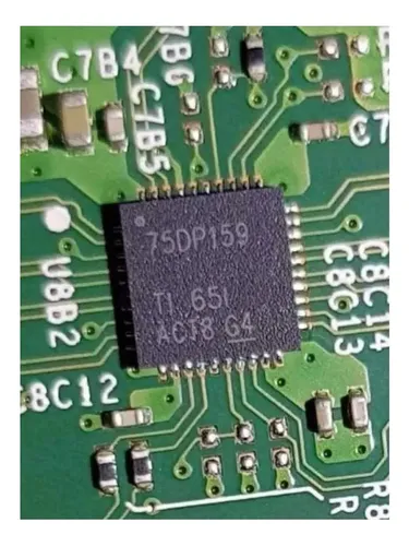 75dp159 5x5 Chip Video Ic Display Hdmi Para Xbox One Slim