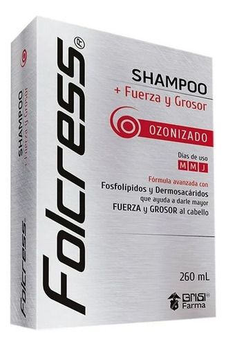 Folcress Shampoo Fuerza Y Grosor 260 Ml