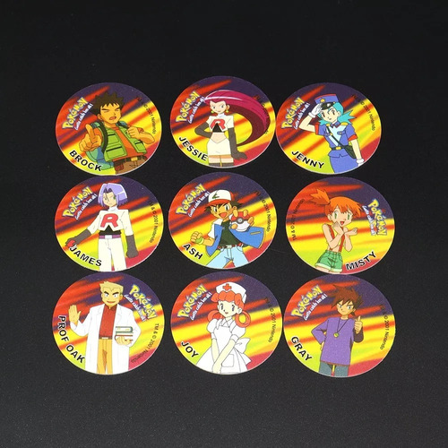 Colección Pokémon Tazos de primera generación 160 unidades