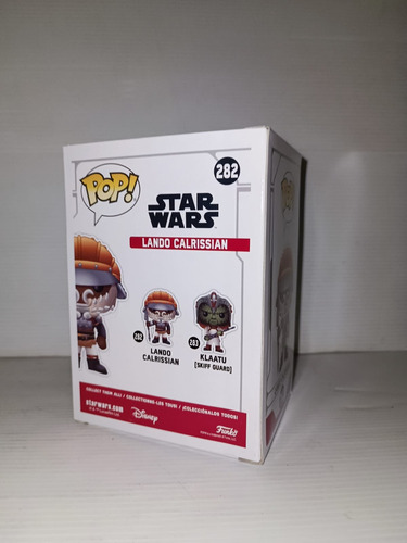 Funko Pop Lando Calrissian #282 Smugglers Bounty (Usado)