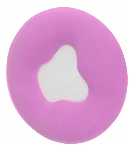 Almohada De Masaje Facial De Silicona, Redonda, Con Fondo Su