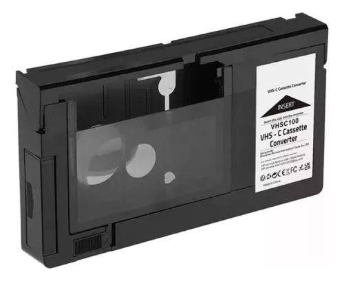 .. Adaptador De Cassete Vhs-c Para Câmeras Vhs-c/vídeo