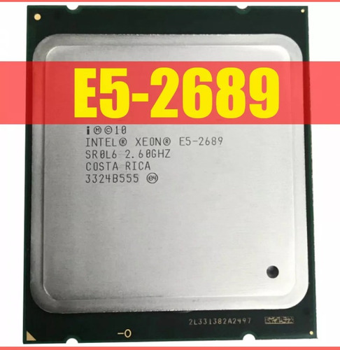 Xeon E52689 L5630 X5570 X5675 E5-1620v3 Phi 7210 E72870