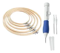 Comprar Bastidores Madera Para Bordar + Aguja Mágica De Bordado 