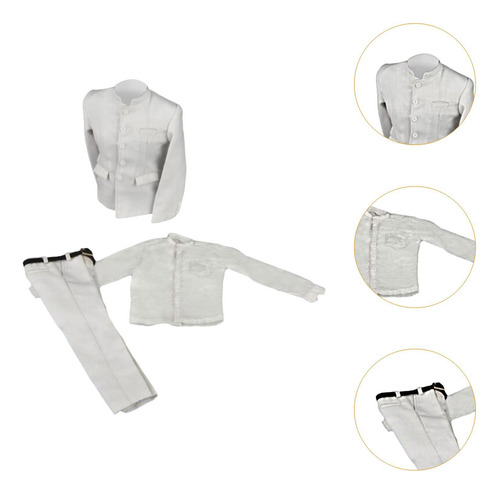 Conjunto De Túnica Chinesa De Figuras De Ação 1:6, Inclui