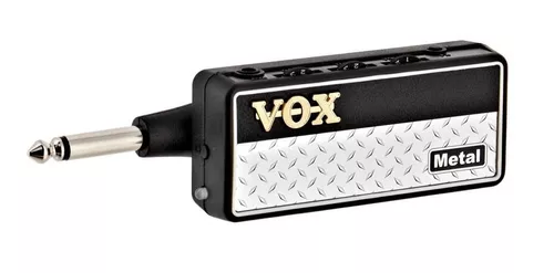 Mini Amplificador de Auriculares Guitarra/Bajo Vox Amp AP2MT Metal