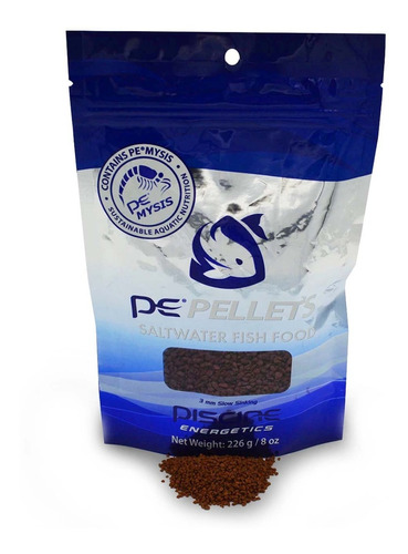 Pe Pellets Piscine Alimento Peces Agua Salada 8oz