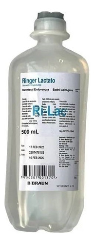 Suero Ringer Caja 16 Unidades