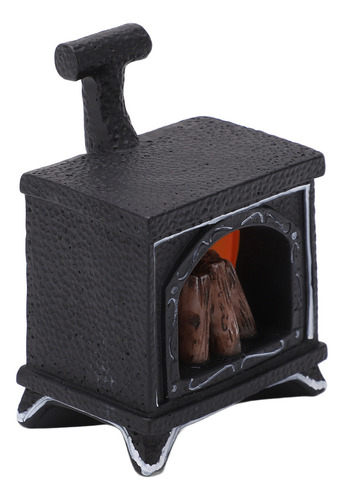 A Estatua De Chimenea En Miniatura Con Resina Iluminable