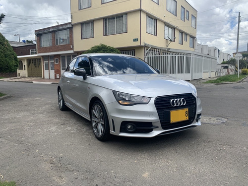 Audi A1 Motor 1.4 Turbo 2014 Plata/negro Coupé S-line