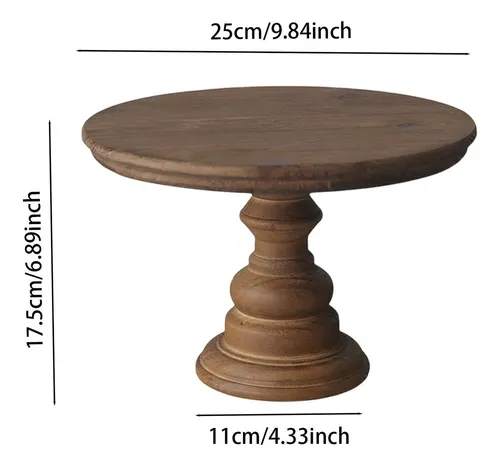 Soporte De Madera Para Tartas, Plato Para Tartas, Expositor