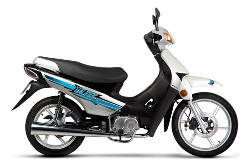 Imagen 3 de 15 de Motomel Blitz 110 V8 Full Aleación Alarma
