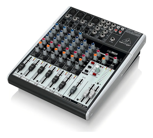 Escritorio de sonido Behringer Xenyx 1204usb de 8 canales
