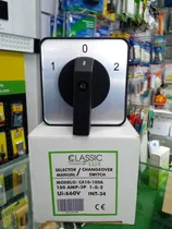 Comprar Transfer Selector 3 Polos 3 Posiciones Classic Lux 100amp