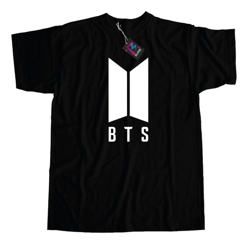 Remera Bts Logo Kpop Calidad Premium