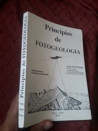 Libro De Principios De Fotogeologia Jorge Davila Burga