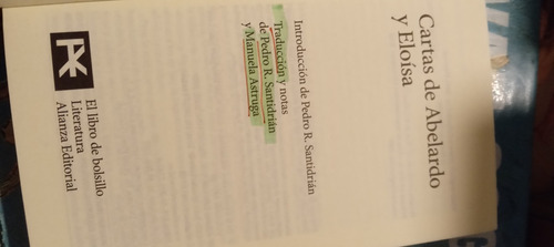 Cartas De Abelardo Y Eloísa