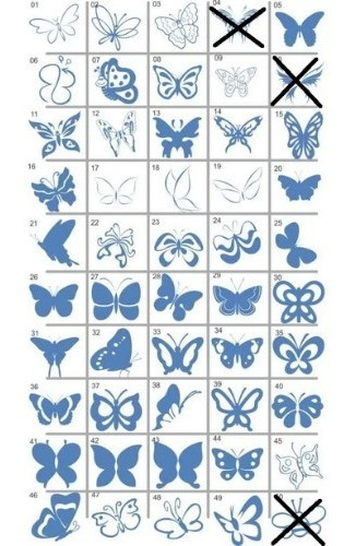 Imagem 3 de 4 de Adesivos Decorativos Paredes 58 Borboletas