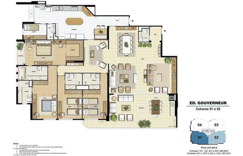 Imagem 11 de 12 de Apartamento À Venda No Bairro Barra Da Tijuca - Rio De Janeiro/rj - O-5542-31190