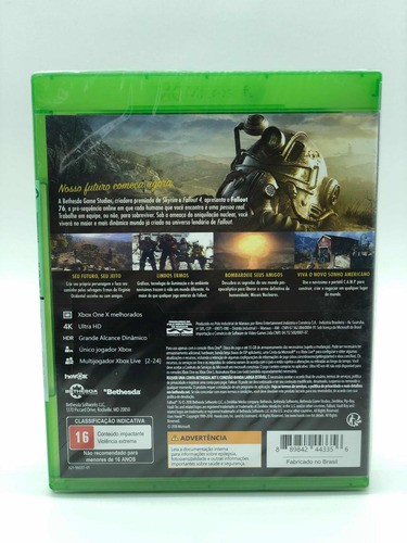 Fallout 76 Xbox One Original Lacrado