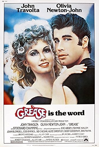 Posterazzi Grease Us Olivia Newton John Travolta 1978. Param