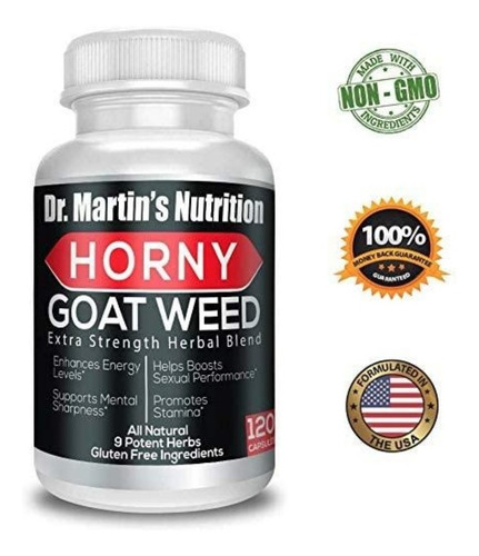 Horny Goat Weed Vigor Libido Energia Sexual Vitalidad Eg H2