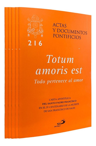 Totum Amoris Est - Todo Pertenece Al Amor #216 - 5 Piezas