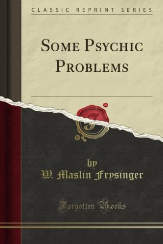 Libro: Algunos Problemas Psíquicos (reimpresión Clásica)
