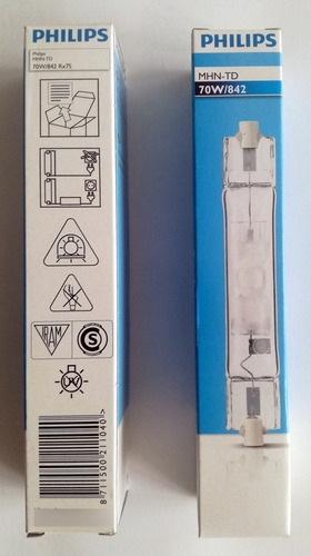 Lampara Halogenuro Metálico 70w Philips Color Cálido