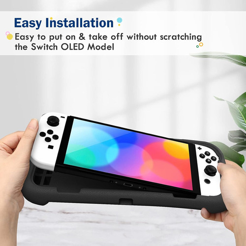 Fintie Kids Case Para Nintendo Switch Oled Modelo 2021 Co...