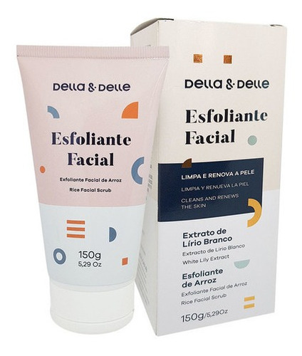 Esfoliante Facial Limpa E Renova Della E Delle 150g Momento de aplicação Dia/Noite Tipo de pele Normal