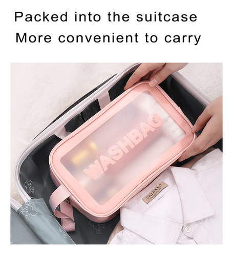 Organizador Bolsas De Aseo Personal Y Cosméticos Viaje,6 Pzs